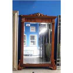 LARGE BEVELLED GLASS MIRROR