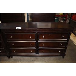 6 DRAWER DRESSER WITH 2 HIDDEN DRAWERS