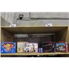 Image 1 : SHELF LOT OF LUNCH BOXES