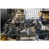 Image 2 : ROLLING RACK FILLED WITH MISC. ELECTRONICS AND COLLECTABLES - ROLLING RACK NOT INCLUDED