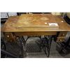 Image 1 : TREADLE BASE SEWING MACHINE