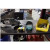 Image 2 : SHELF LOT OF GRINDERS AND DRILLS