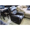 Image 2 : BLACK LEATHER RECLINER