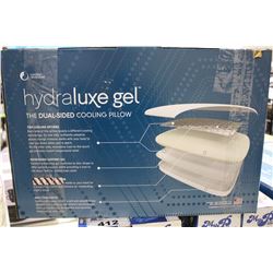 PAIR OF QUEEN SIZED HYDRALUXE GEL DUAL SIDED COOLING PILLOWS