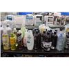 Image 2 : SHELF LOT OF PRODUCTS INCLUDING SHAMPOO, CONDITIONER AND MUCH MORE