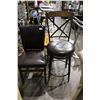 Image 2 : PAIR OF BAR STOOL CHAIRS