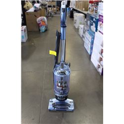 SHARK DUST-AWAY UPRIGHT VACUUM WITH HEPA FILTER, EASY TO EMPTY DUST CUP AND ON BOARD ATTACHMENTS