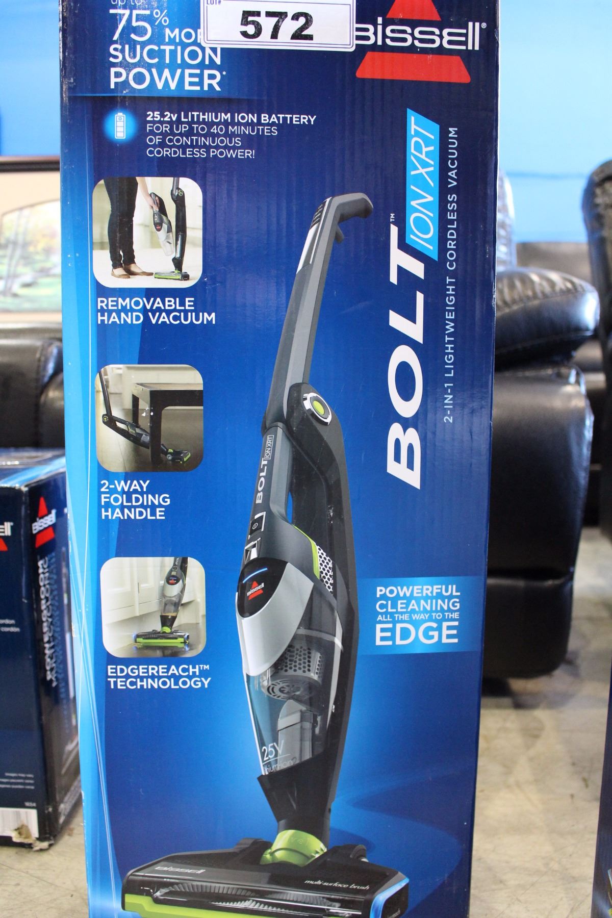 Bissell Bolt Ion Xrt Lightweight Cordless Vacuum With Lithium Ion Battery