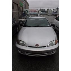 2002 CHEVROLET CAVALIER, GREY, 2 DOOR, GAS, AUTOMATIC, VIN#1G1JC124327355667, 305,238KMS,