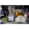 Image 2 : SHELF LOT OF MISC DEPARTMENT STORE ITEMS