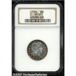 1894 25C PR67 NGC.
