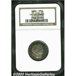 1896 25C PR66 Cameo NGC.