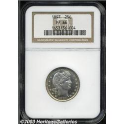 1897 25C PR66 NGC.