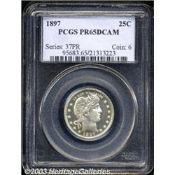 1897 25C PR65 Deep Cameo PCGS.