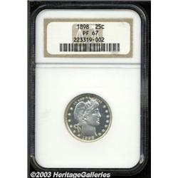 1898 25C PR67 NGC.