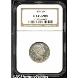 1899 25C PR64 Cameo NGC.