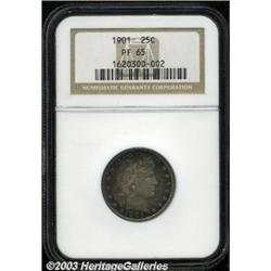1901 25C PR65 NGC.
