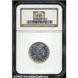 1904 25C PR67 NGC.