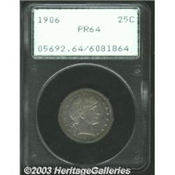 1906 25C PR64 PCGS.