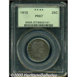 1910 25C PR67 PCGS.