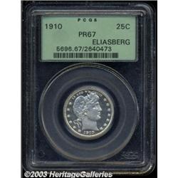 1910 25C PR67 PCGS.
