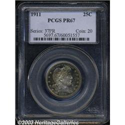 1911 25C PR67 PCGS.
