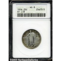 1916 25C VG8 ANACS.