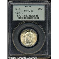 1917 25C Type One MS65 Full Head PCGS.