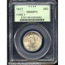1917 25C Type One MS66 Full Head PCGS.