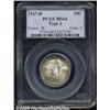 Image 1 : 1917-D 25C Type Two MS64 PCGS.