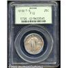 Image 1 : 1918/7-S 25C Fine 12 PCGS.