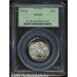 1919 25C MS68 PCGS.