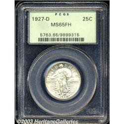 1927-D 25C MS65 Full Head PCGS.