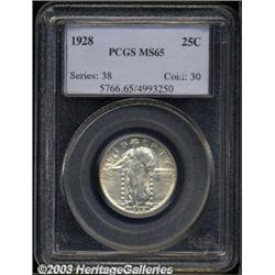 1928 25C MS65 PCGS.