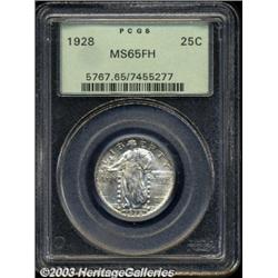 1928 25C MS65 Full Head PCGS.