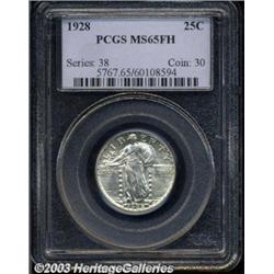 1928 25C MS65 Full Head PCGS.