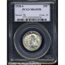 1928-S 25C MS65 Full Head PCGS.