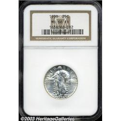 1930 25C MS66 Full Head NGC.