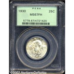 1930 25C MS67 Full Head PCGS.