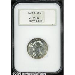 1930-S 25C MS65 Full Head NGC.
