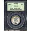 Image 1 : 1932 25C MS65 PCGS.