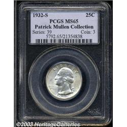 1932-S 25C MS65 PCGS.