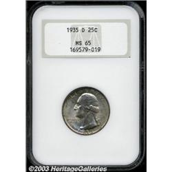 1935-D 25C MS65 NGC.