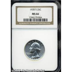 1935-S 25C MS66 NGC.