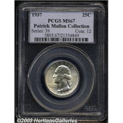 1937 25C MS67 PCGS.