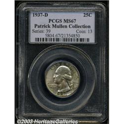 1937-D 25C MS67 PCGS.