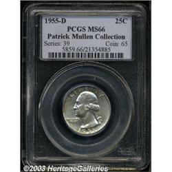 1955-D 25C MS66 PCGS.