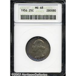 1956 25C MS68 ANACS.