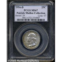 1956-D 25C MS67 PCGS.