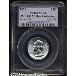 1959 25C MS66 PCGS.